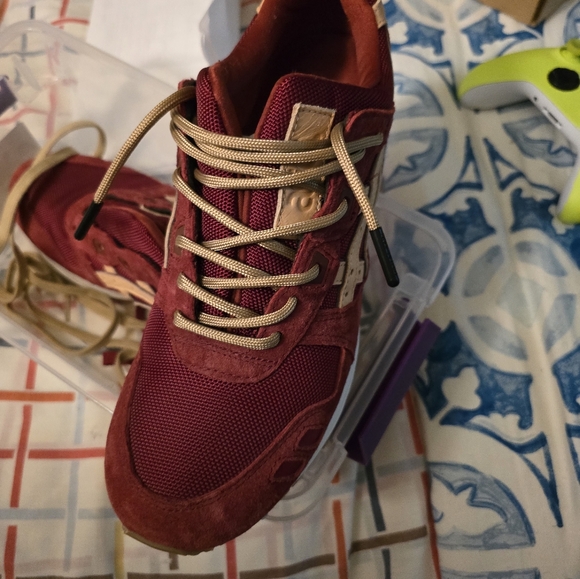 ACICS GEL-LYTE 3  RED SUEDE - Picture 11 of 14